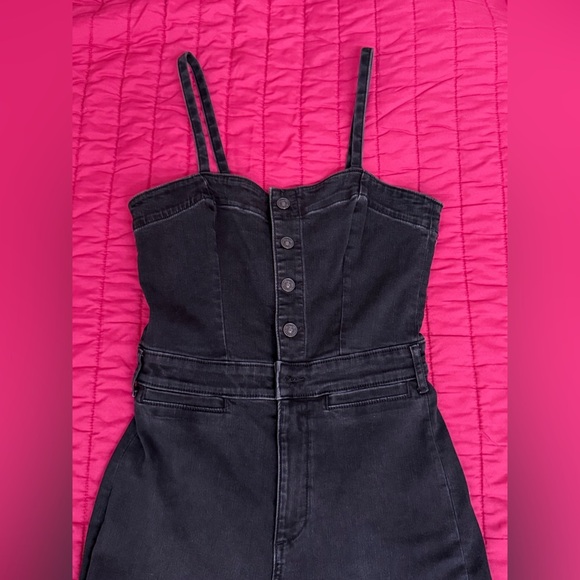 Paige Anessa Culotte Jumpsuit in Dark Matter Size 2 Dark Matter Color - Picture 4 of 8